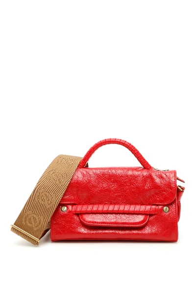 Shop Zanellato Lustro Nina Baby Bag In Red