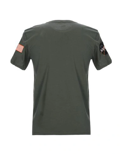 Shop Alpha Industries T-shirt In Military Green