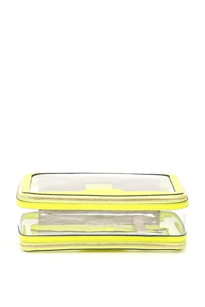 Shop Anya Hindmarch In-flight Case In Yellow