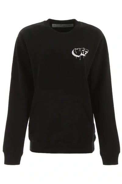 Shop Off-white Markers Regular Sweatshirt In Black