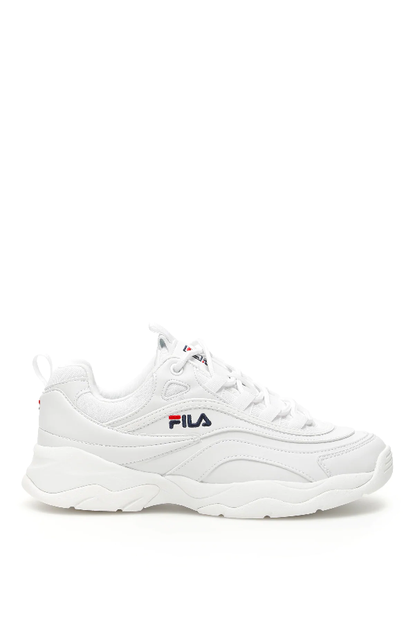 fila ray sneaker white