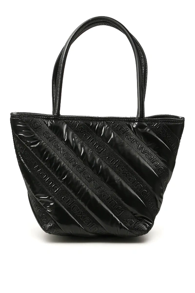 Shop Alexander Wang Quilted Roxy Tote Bag In Black