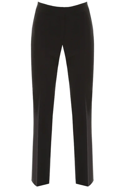 Shop Michael Michael Kors Classic Trousers In Black
