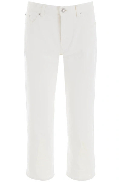 Shop Alexander Mcqueen Boyfriend Jeans In White