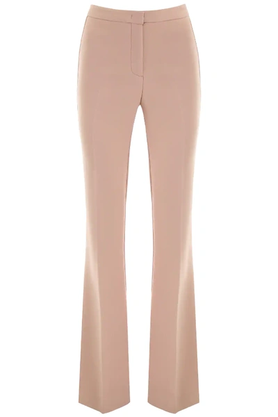 Shop Pinko Flare Trousers In Pink