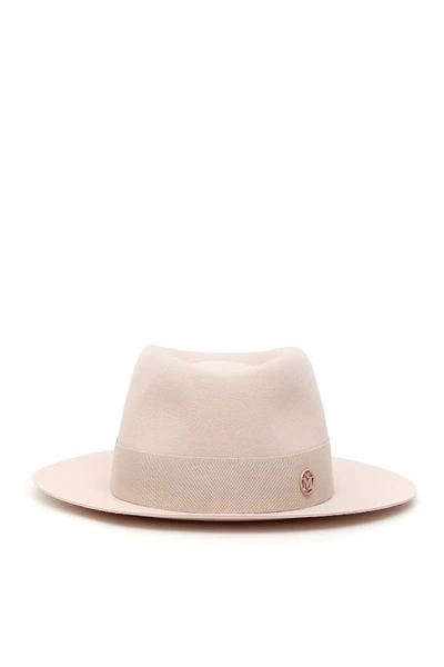 Shop Maison Michel Andre Hat In Pink