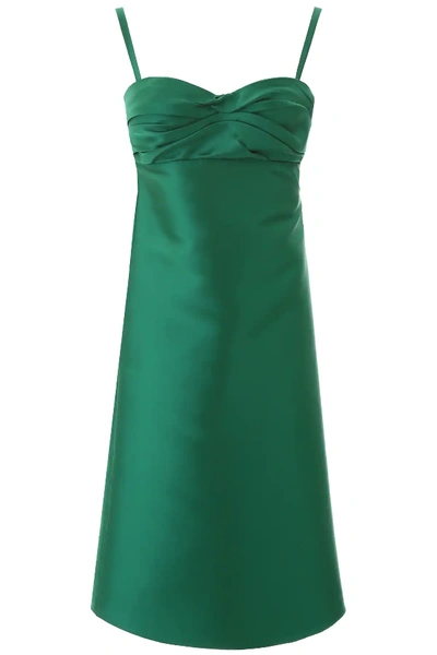 Shop N°21 Dress With Bow In Green