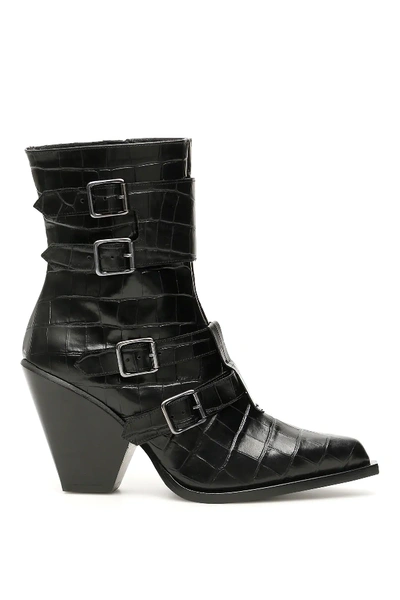 Shop Pinko Lucciola Boots In Black