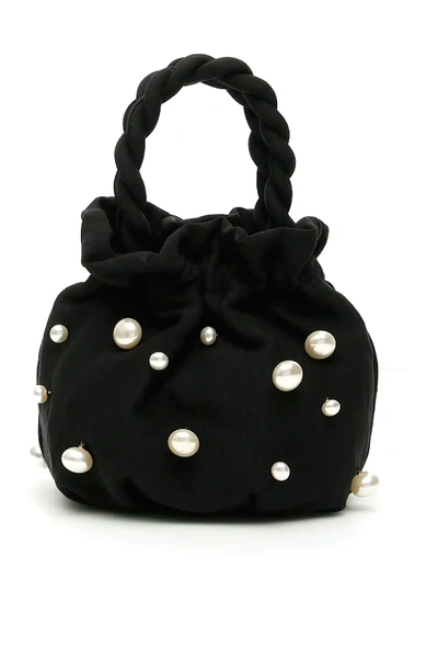 Shop Staud Grace Bucket Bag In Black