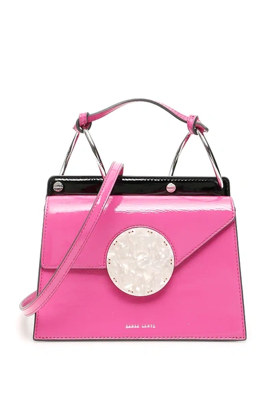 Shop Danse Lente Phoebe Bis Bag In Black,fuchsia