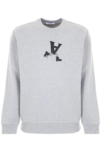 Shop Alyx Unisex Printed Sweatshirt In Grey