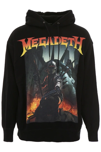 Shop R13 Megadeth Hoodie In Black