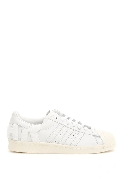 Shop Adidas Originals Superstar Sst 80s Sneakers In White