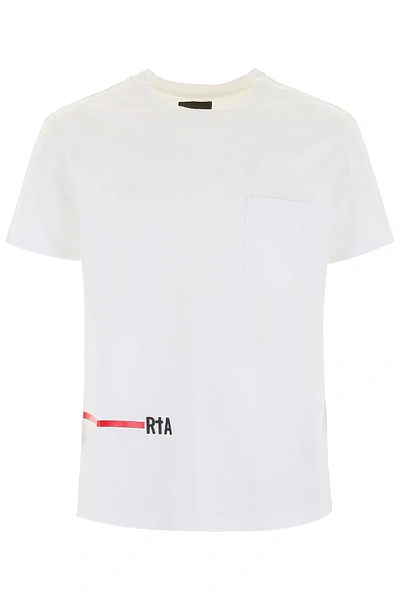 Shop Rta Virginity T-shirt In White,red