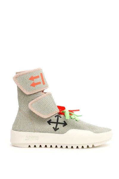 Off-white Cst- 001 Sneakers In Grey,beige | ModeSens