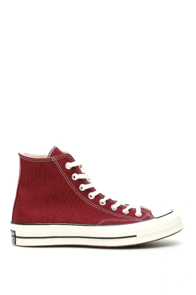 Shop Converse Chuck 70 Hi-top Sneakers In Red,purple,white