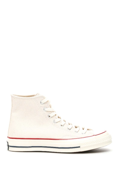 Shop Converse Chuck 70 Hi-top Sneakers In White,red