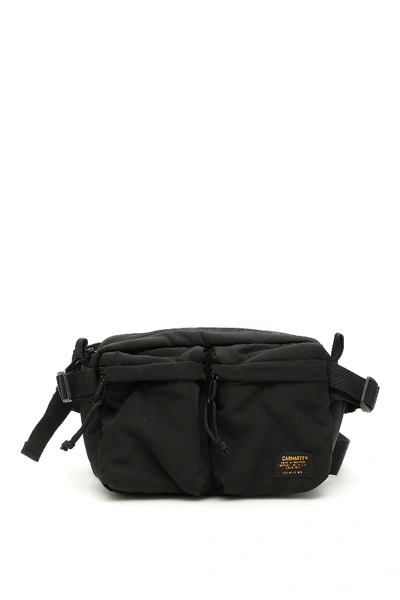 Shop Carhartt Military Hip Bag In Black