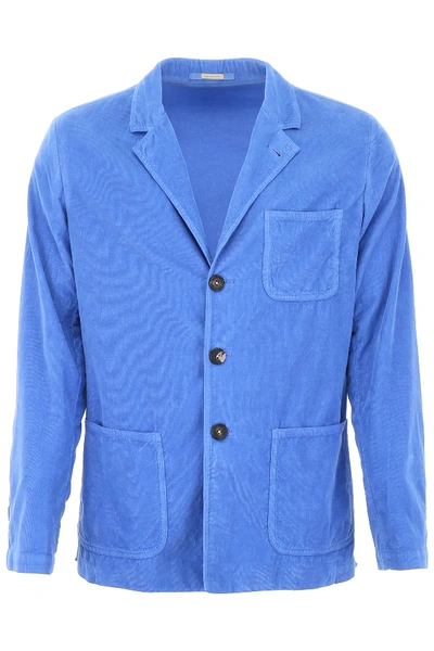 Shop Massimo Alba Baglietto Jacket In Blue