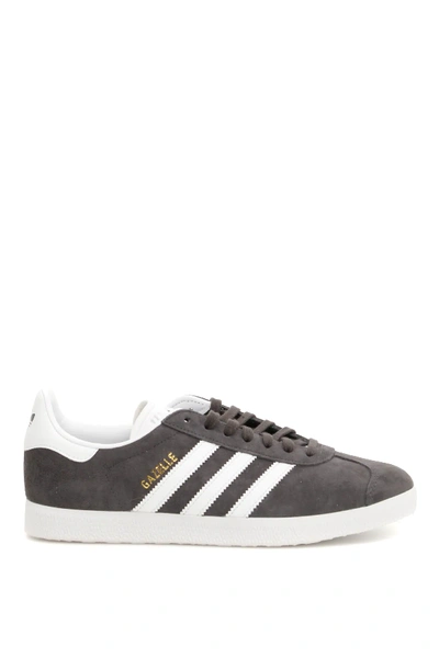 Shop Adidas Originals Gazelle Originals Sneakers In Grey,white