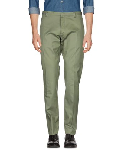Shop Dsquared2 Pants In Military Green