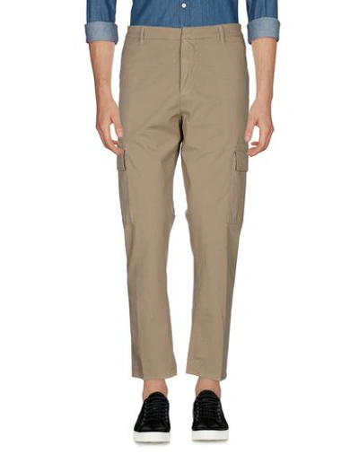 Shop Dondup Pants In Sand