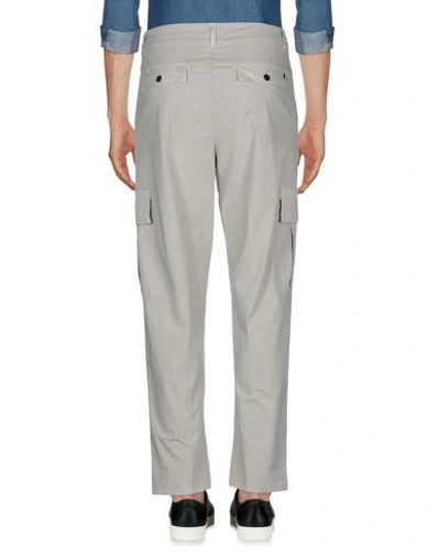 Shop Dondup Pants In Light Grey