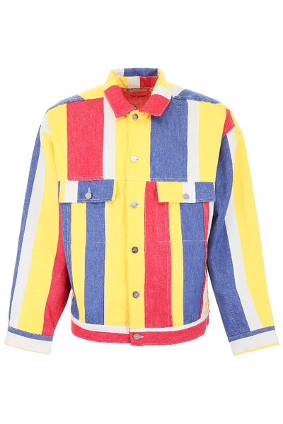 Shop Etudes Studio Karl Kani Jacket In Yellow,red,blue