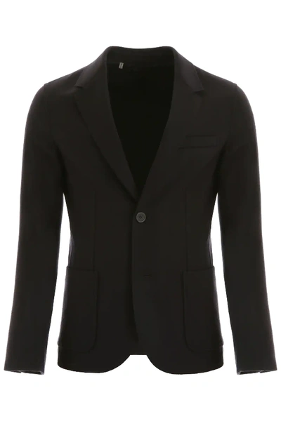 Shop Lanvin Jersey Jacket In Black