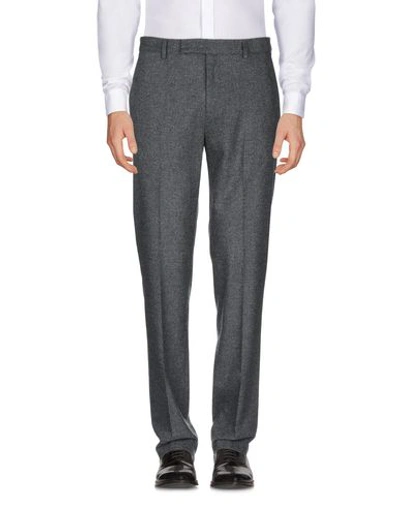 Shop Ermanno Scervino Casual Pants In Steel Grey