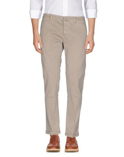 Shop Dondup Pants In Beige