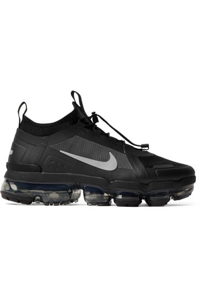 Shop Nike Air Vapormax 2019 Utility Mesh And Pvc Sneakers In Black