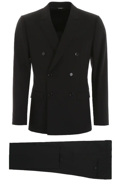 Shop Dolce & Gabbana Martini Suit In Black