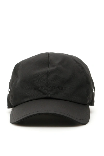 Shop Alyx Nylon Baseball Cap In Black