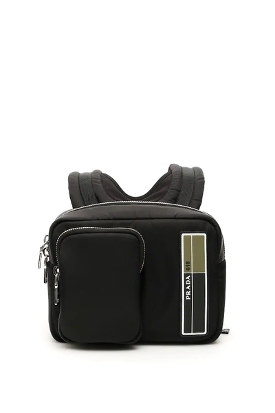 Shop Prada Small Backpack In Black