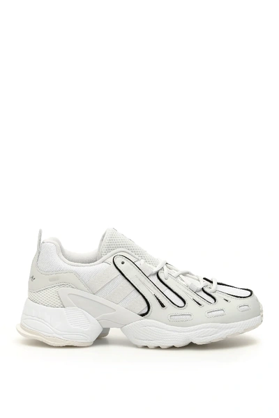 Shop Adidas Originals Equipment Gazelle Sneakers In White,black