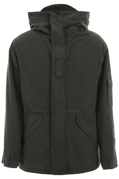 Shop Mr & Mrs Italy Cortina Parka In Green