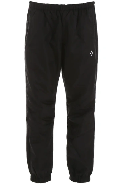 Shop Marcelo Burlon County Of Milan Eye Patch Joggers In Black