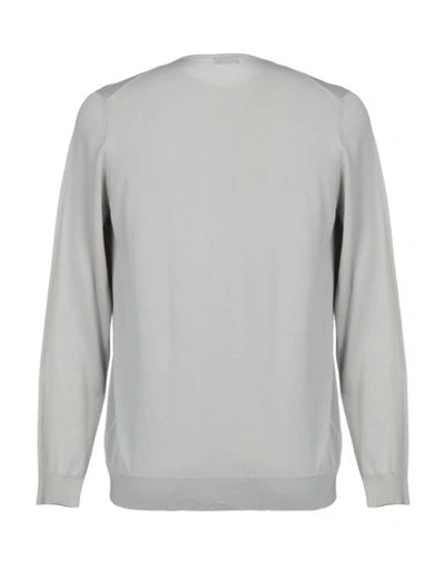 Shop Drumohr Man Sweater Light Grey Size 44 Cotton
