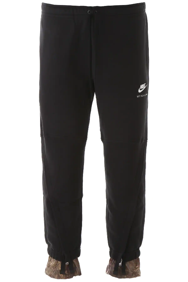 black nike trackies