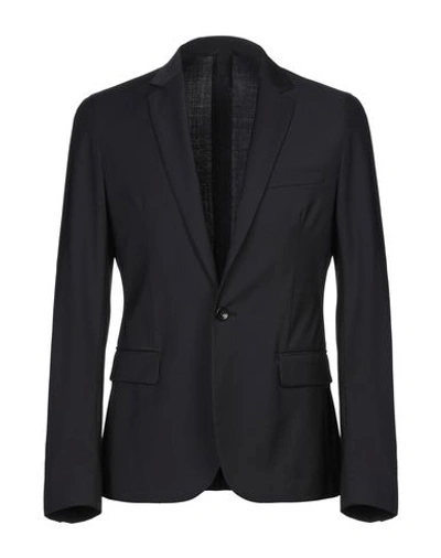 Shop Dondup Suit Jackets In Black
