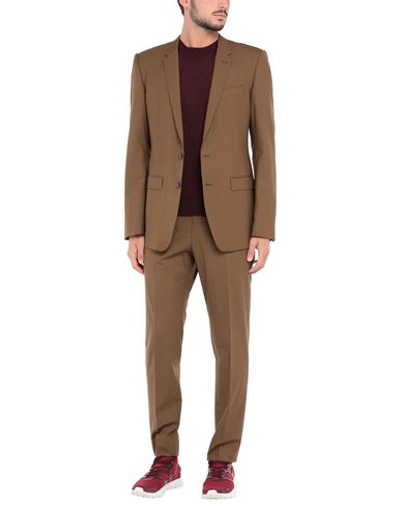 Shop Dolce & Gabbana Suits In Brown