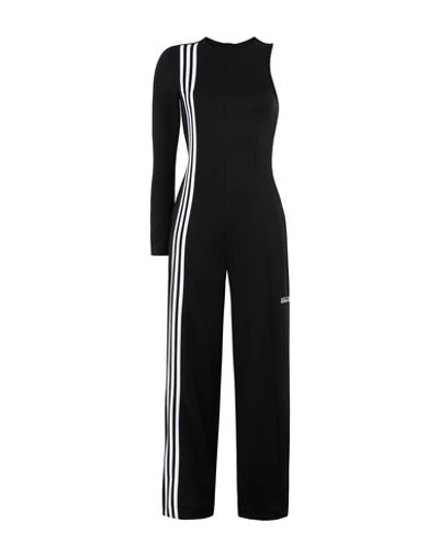 Adidas Originals Tlrd One-shoulder Jumpsuit In Black | ModeSens