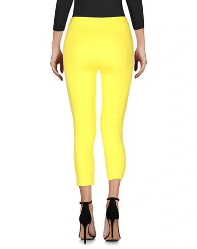 Shop Dolce & Gabbana Leggings In Yellow