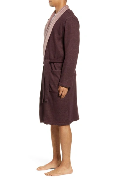 Shop Ugg Robinson Robe In Port Heather