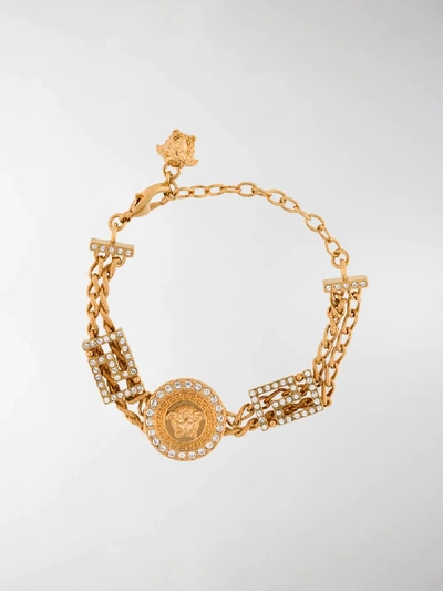 Shop Versace Bracelet In Gold