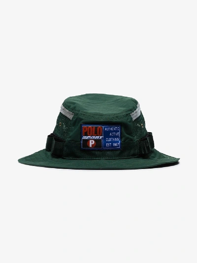 Shop Polo Ralph Lauren Green Sport Nylon Bucket Hat