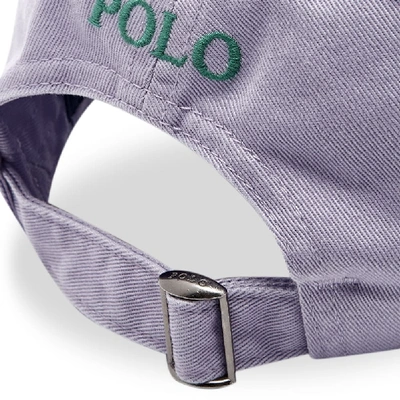 Shop Polo Ralph Lauren Classic Sport Cap In Purple