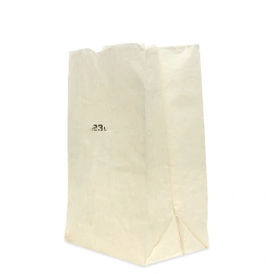 Shop Puebco Cotton Grocery Bag - 23l In White