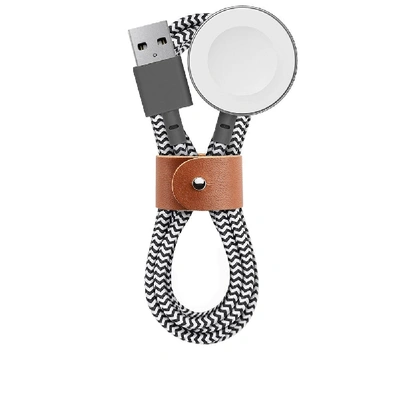 Shop Native Union Apple Watch Belt Cable In Black